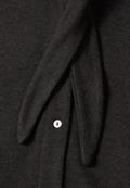 Kurzarm Jacke mit Schalkragen black coffee mel.