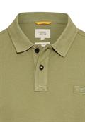Kurzarm Poloshirt aus Baumwolle dusty khaki