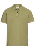 Kurzarm Poloshirt aus Baumwolle dusty khaki