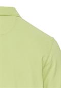 Kurzarm Poloshirt aus Baumwolle moss