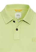 Kurzarm Poloshirt aus Baumwolle moss
