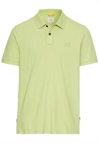 Kurzarm Poloshirt aus Baumwolle moss