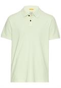 Kurzarm Poloshirt aus Baumwolle pale mint