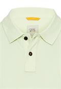 Kurzarm Poloshirt aus Baumwolle pale mint