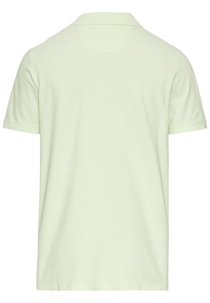 Kurzarm Poloshirt aus Baumwolle pale mint