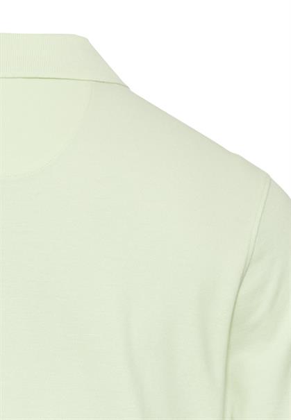 Kurzarm Poloshirt aus Baumwolle pale mint