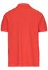 Kurzarm Poloshirt aus Baumwolle sunfaded red
