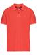 Kurzarm Poloshirt aus Baumwolle sunfaded red