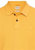 Kurzarm Poloshirt aus Baumwolle sunflower