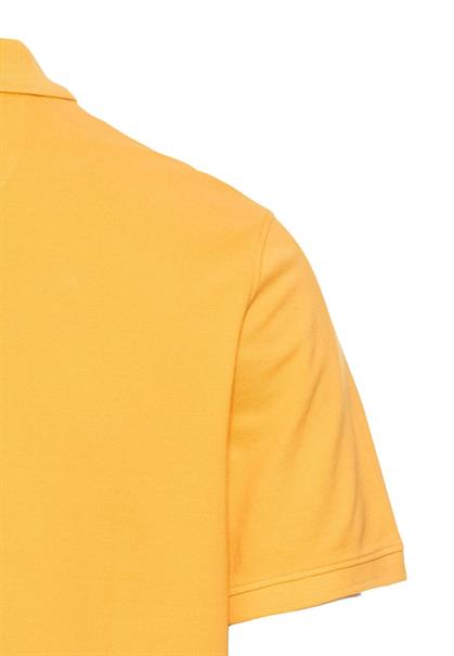 Kurzarm Poloshirt aus Baumwolle sunflower