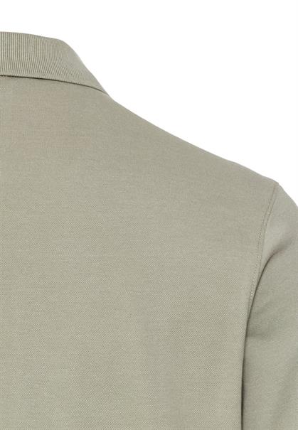 Kurzarm Poloshirt aus einem Baumwollmix khaki
