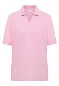 Kurzarm Poloshirt aus Piqué Ware light blush rose