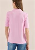 Kurzarm Poloshirt aus Piqué Ware light blush rose