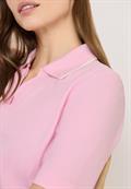 Kurzarm Poloshirt aus Piqué Ware light blush rose