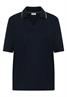 Kurzarm Poloshirt aus Piqué Ware universal blue