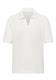 Kurzarm Poloshirt aus Piqué Ware vanilla white