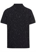 Kurzarm Poloshirt aus reiner Baumwolle dark navy