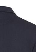 Kurzarm Poloshirt aus reiner Baumwolle dark navy