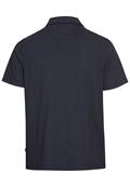 Kurzarm Poloshirt aus reiner Baumwolle dark navy
