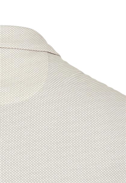 Kurzarm Poloshirt aus reiner Baumwolle ecru