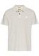 Kurzarm Poloshirt aus reiner Baumwolle ecru