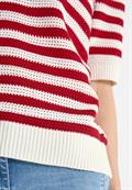 Kurzarm Poloshirt in Mesh-Qualität glazed apple red