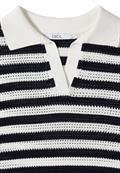 Kurzarm Poloshirt in Mesh-Qualität universal blue
