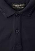 Kurzarm Poloshirt in Stretchqualität dark ink blue