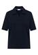 Kurzarm Poloshirt in Unifarbe universal blue