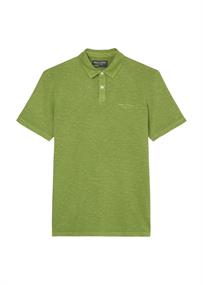 Kurzarm-Poloshirt Jersey shaped cargo khaki