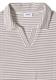 Kurzarm Poloshirt mit Streifen sweet grape red