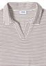Kurzarm Poloshirt mit Streifen sweet grape red