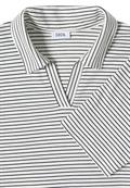 Kurzarm Poloshirt mit Streifen universal blue