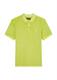 Kurzarm-Poloshirt Piqué regular acid green