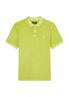 Kurzarm-Poloshirt Piqué regular acid green