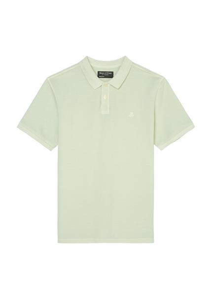 Kurzarm-Poloshirt Piqué regular green essence