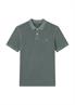 Kurzarm-Poloshirt Piqué regular mangrove