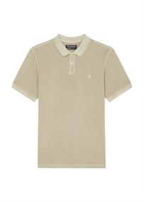 Kurzarm-Poloshirt Piqué regular pure cashmere