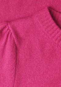 Kurzarm Pullover mit Rundhals ruby raspberry mel.