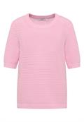 Kurzarm Pullover mit Struktur light blush rose