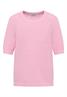 Kurzarm Pullover mit Struktur light blush rose