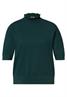 Kurzarm Pullover mit Turtle Neck mossed green
