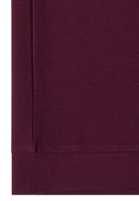 Kurzarm Shirt mit Kapuze und Wording sweet grape red