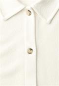 Kurzarm Shirt mit Knopfleiste off white