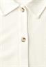Kurzarm Shirt mit Knopfleiste off white