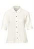 Kurzarm Shirt mit Knopfleiste off white