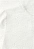 Kurzarm Shirt mit Rundhals aus Spitze off white