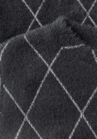 Kurzarm Shirt mit Rundhals und Karomuster armor grey