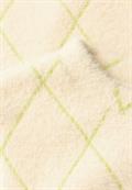 Kurzarm Shirt mit Rundhals und Karomuster pure beige