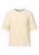 Kurzarm Shirt mit Rundhals und Karomuster pure beige
